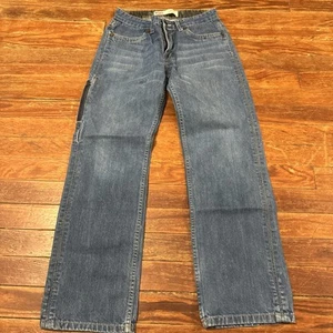 Levis Jeans Boys Size 14 Reg 505 Blue Denim - Picture 1 of 7