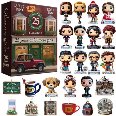 For Gilmore Girls 25th Anniversary 24 Day Christmas Advent Calendar Blind Box - Image 1 of 4