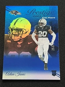 2024 Panini Prestige - Rookies Adisa Isaac #341 Xtra Points Premium Blue /299... - Picture 1 of 2