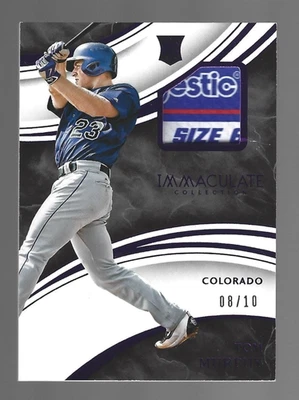 Tom Murphy 2016 Panini Immaculate Collection Rookie Laundry Tag 8/10 💲 - Image 1 of 3