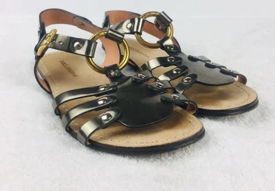 Sandalias Dolce & Gabbana Gladiador Peltre Hechas en Italia EU 36,5 Foto 1 de 4