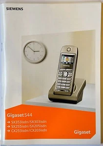 Originale Bedienungsanleitung für Siemens Gigaset S44 - Bild 1 von 1