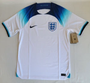 Mens Size Medium White Blue Nike England 2022/2023 Home Soccer Jersey DN0687-100 - Picture 1 of 5