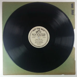 Ralph Flanagan Halls of Ivy Oh Babe Record 10in Vintage RCA Victor Promo - Picture 1 of 3