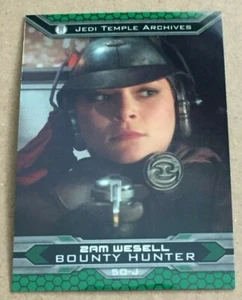 2015 TOPPS CHROME STAR WARS PERSPECTIVES ZAM WESSELL #50-J - Picture 1 of 2