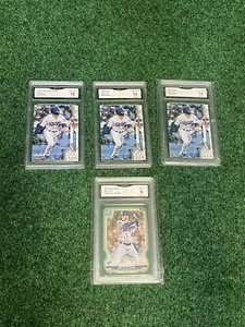 3 2020 Topps Opening Day Gavin Lux #70 Rookie GMA Graded 10 Gem & Gypsy - Picture 1 of 5