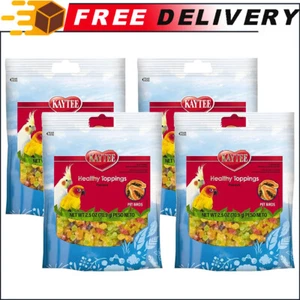 4-Pack Kaytee Fiesta Healthy Toppings Avian Pet Bird, Papaya, 2.5oz - Picture 1 of 2