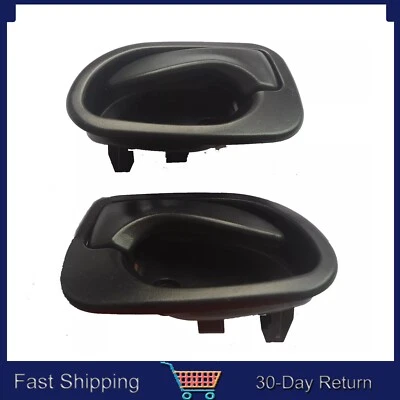 For 1995-1999 Hyundai Accent Interior Inside Front Left Right Door Handle 2Pcs - Image 1 of 4