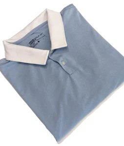 Nike Golf Standard Fit Dri-Fit Polo Steel Blue Mens Large - Picture 1 of 8