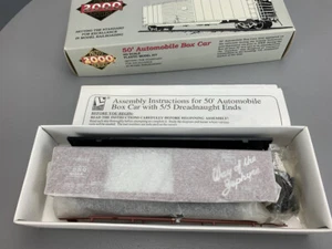 HO Proto 2000 8408 50’ Automobile Boxcar CB&Q #48184 Kit NIB! HO4156 - Picture 1 of 2
