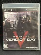 Armored Core Verdict Day PS3 Playstation3 FromSoftware Sony USED Japan 