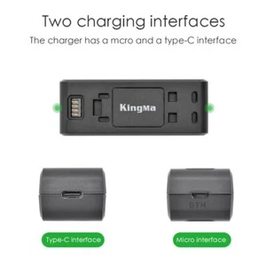 Base For Insta360 ONE R RS Battery Dual Charger Charging Hub Fast Charge - Picture 1 of 5