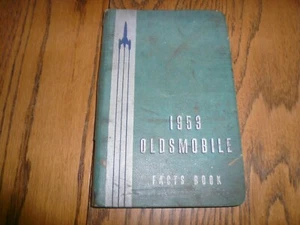 Álbum de concesionario Oldsmobile 1953 libro de datos 98 Holiday Super 88 - fabricante de equipos originales - Imagen 1 de 12