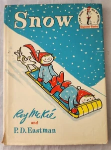 SNOW Eastman & Roy McKie 1962 1st Hardcover DJ I CAN READ Beginner Book - Foto 1 di 14