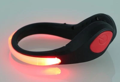 (1 PAIR) LED SHOE Light glow CLIPS for night safety leg running walking jogging  - Image 1 of 4