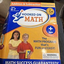 Hooked On Phonics Math Ages 6-7 1st Grade Addition And Subtraction Open Box Read