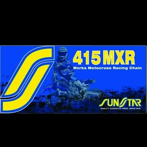 Cadena de transmisión Sunstar 415 MXR 108 eslabones KTM/Husqvarna 50 SX/50 SX Mini/50 SXS Nueva - Imagen 1 de 7