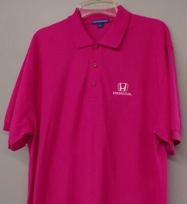 Polo masculino bordado Honda Motors XS-6XL, LT-4XLT Accord Civic CRV Pilot novo - Imagem 1 de 4