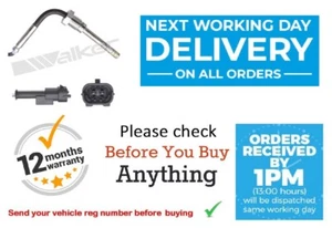 Exhaust Gas Temp Sensor for Alfa Romeo Mito 1.6 JTDM 2008 Onwards Before Cat - Picture 1 of 12