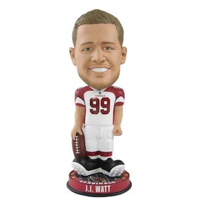 J.J. Watt Arizona Cardinals Knucklehead Bobblehead NFL - Picture 1 of 1