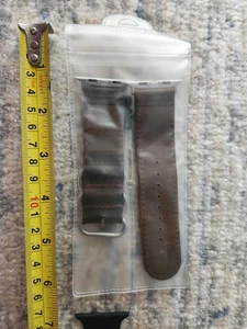 Apple Watch 49mm Lederarmband Braun - Bild 1 von 10