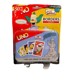 Uno Simpsons Springfield Edition - Mattel - Sababa Toys - Sealed - Imagen 1 de 2