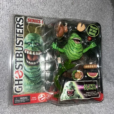 2004 NECA Toys SLIMERGhostbusters Movie 2004 Figure Glows in the Dark NEW SEALED - Image 1 of 4