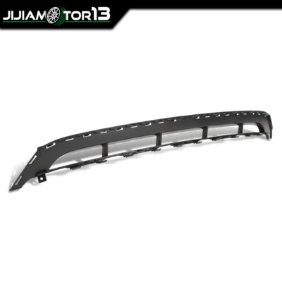 Parrilla de parachoques central de plástico negro texturizado apta para Audi Q7 2010-2014 Foto 1 de 4