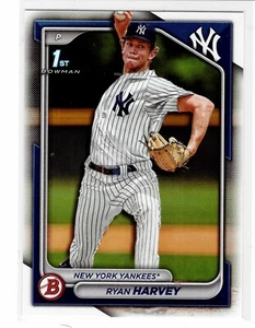 Ryan Harvey New York Yankees 2024 Bowman Draft 1st Bowman ** - Bild 1 von 2
