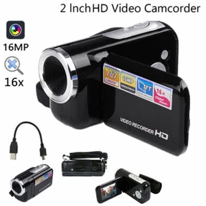 1080P 16MP HD Camcorder Digital Video Camera 16X Zoom DV AV Night Vision - Picture 1 of 21