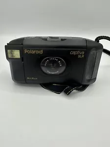 Vintage POLAROID Captiva analoge Spiegelreflexkamera - UNGETESTET - benötigt möglicherweise Batterien - Bild 1 von 9