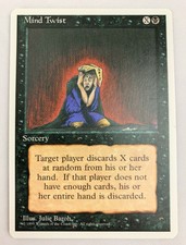MTG Magic The Gathering 4th Fourth Edition Mind Twist NM+