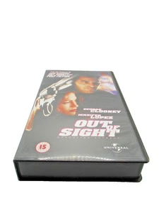 Out of Sight VHS Cassette George Clooney Jennifer Lopez - Picture 1 of 2