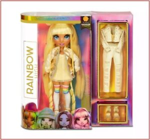 Rainbow High Surprise Sunny Madison - Yellow Clothes Fashion Doll!