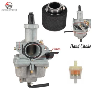 Fits For Honda Suzuki DR125 1982-1988 Carburetor w/ Air Filter — 第 1/4 张图片