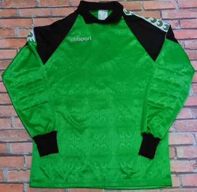 UHLSPORT MAGLIA CALCIO SHIRT NOLEL PORTIERE G.KEEPER VINTAGE (734) tg. L - Immagine 1 di 3
