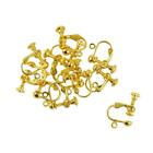 12Pcs Clip On Adjustable Screw Back Earrings Finding Tool for Jewelry Making