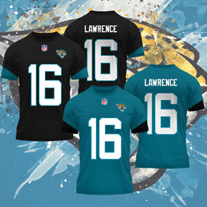 Trevor Lawrence #16 Jacksonville Team Name & Number 3D T-Shirt S-3XL Gift Fan