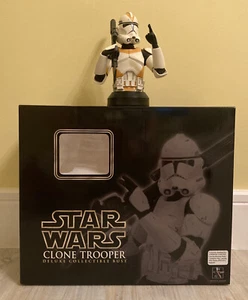 Star Wars Utapau Clone Trooper Revenge Sith Gentle Giant Deluxe Mini Bust 2006 - Picture 1 of 12
