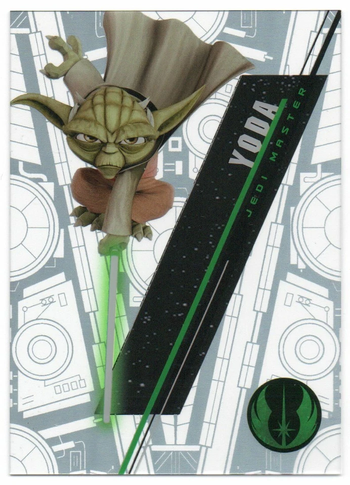 2016 Star Wars High Tek Form 1 Pattern 2 #SW37 Yoda - Image 1 of 1