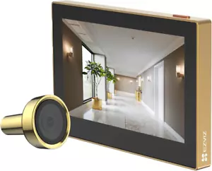 EZVIZ Peephole Camera Door Viewer Cam Wireless with 4.3" Monitor, 14–26mm Hole, - Picture 1 of 9