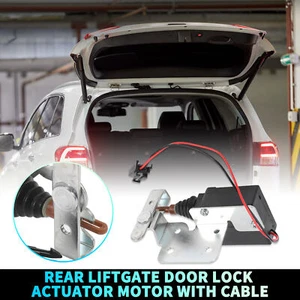 Rear liftgate Door Lock Actuator Motor with Cable for Chevrolet Astro 1992-2005 - Imagen 1 de 8