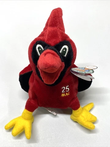 MARK MCGWIRE PLUSH CARDINAL PLANET PLUSH DUGOUT 1999 MAC #25 LTD ED #1433/36000 Cover