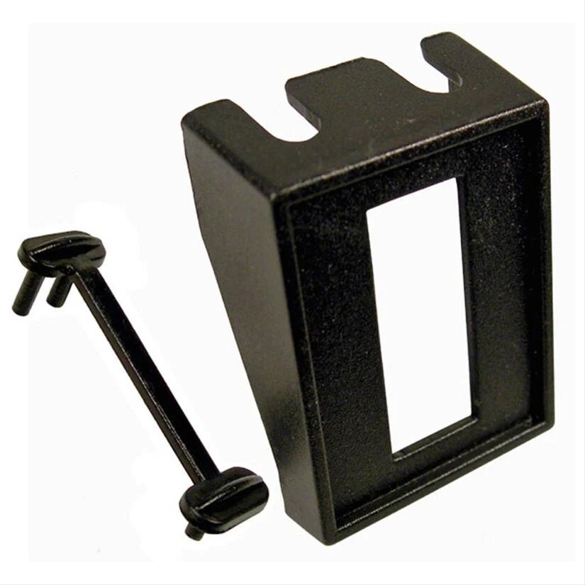 Pico 5502PT 摇杆开关面板单孔黑色模块化风格 — 第 1/1 张图片