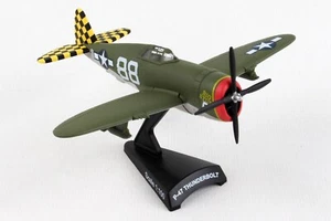 "SELLO POSTAL (PS5359-2) USAAF P-47 ""BIG STUD"" ESCALA 1:100 MODELO DE METAL DIECAST - Imagen 1 de 11