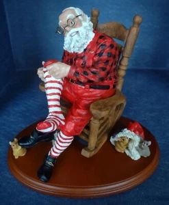 Department 56 for Bachman’s ~ SANTA’S DRESS REHEARSAL ~ #8801 ~ Original Box - Picture 1 of 9
