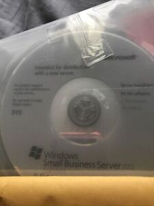 microsoft windows small business server 2011 64-bit installation DVD