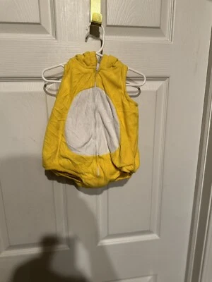 Carter's Yellow Baby Chick Chicken Plush Costume Infant Baby Size 3-6 Months - Изображение 1 из 4