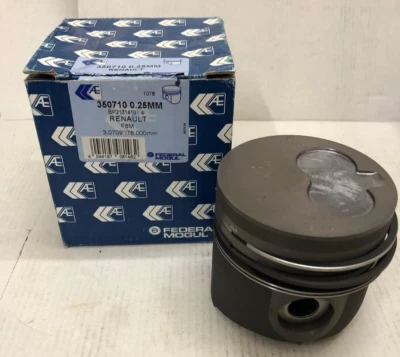 4Pcs X Piston Assy. 350710 78.00 O/S 0.25MM Fit RENAULT F8M R5 R11 R15 EXPRESS D - Image 1 of 4