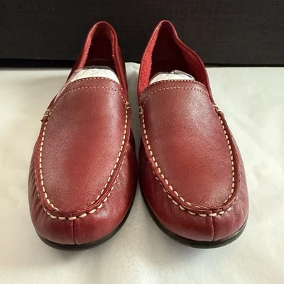Mocasines para mujer Mootsies Tootsies rojos "Maggie" talla 9M Foto 1 de 4